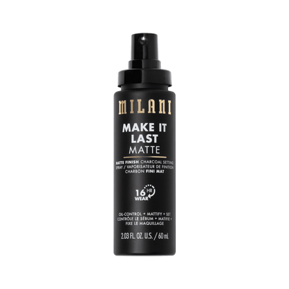 Milani Make It Last Matte Finish Setting Spray - Charcoal