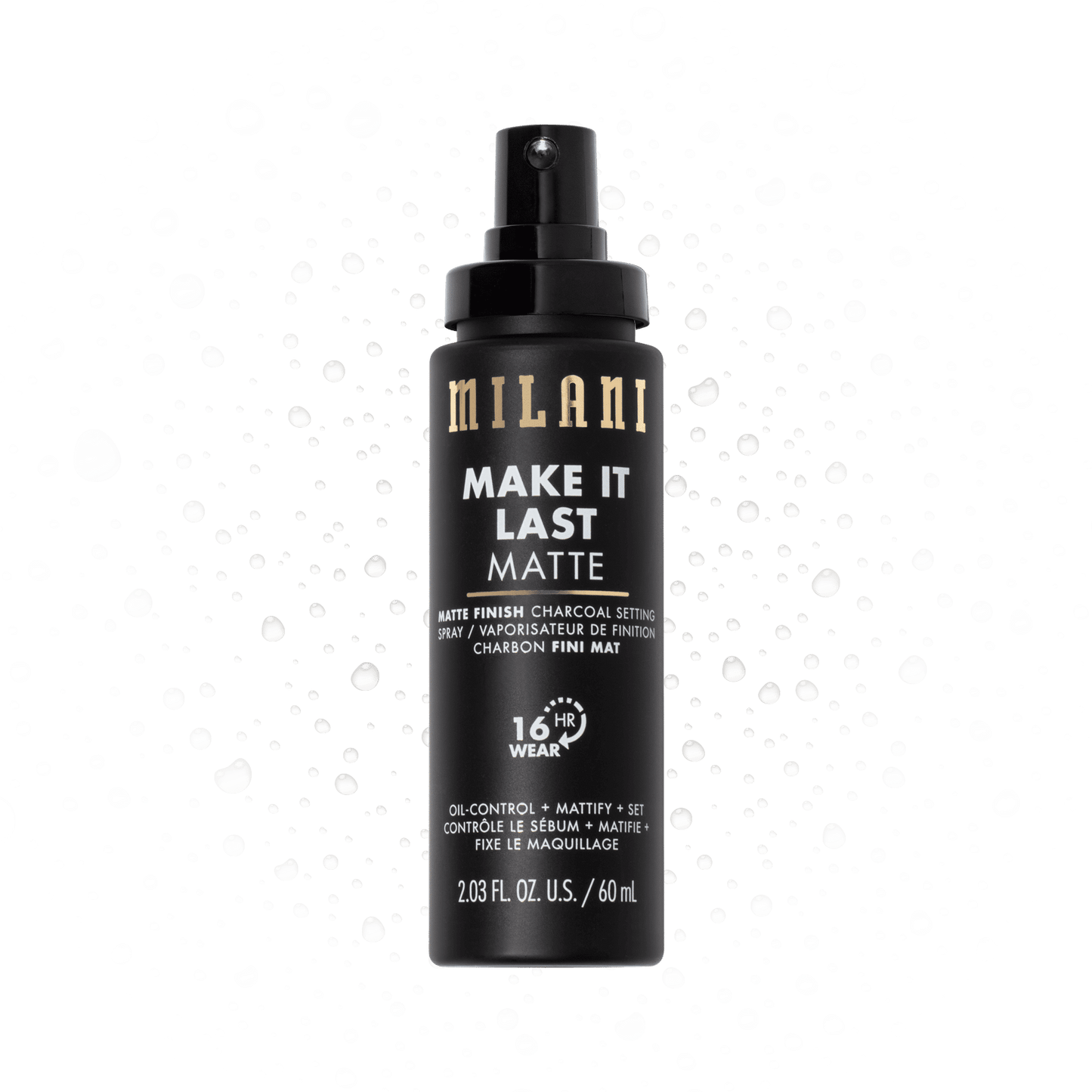 Milani Make It Last Matte Finish Setting Spray - Charcoal
