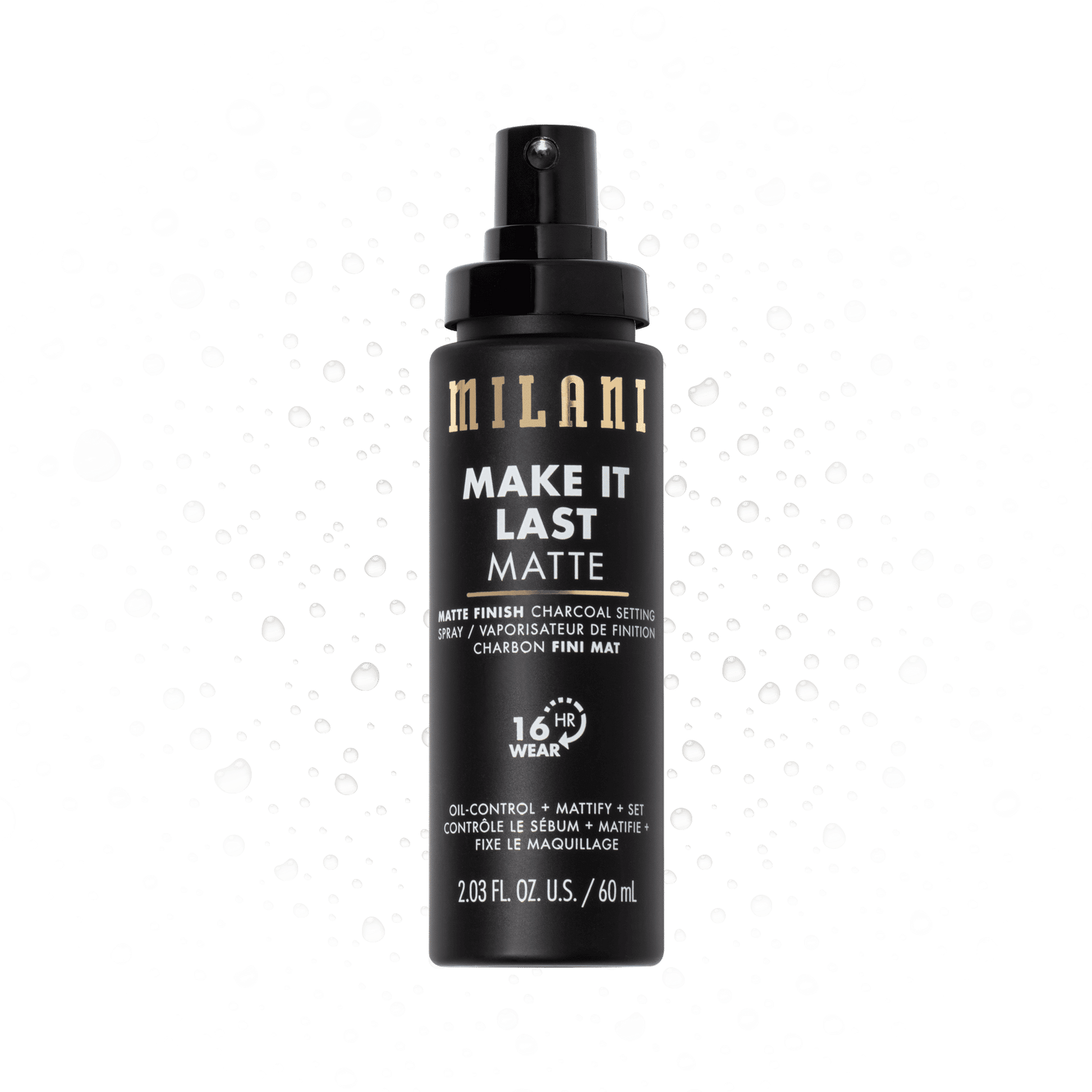 Milani Make It Last Matte Finish Setting Spray - Charcoal