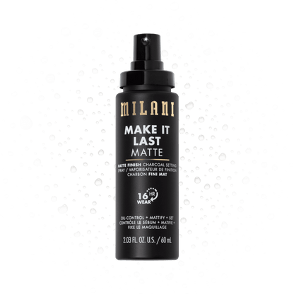 Milani Make It Last Matte Finish Setting Spray - Charcoal
