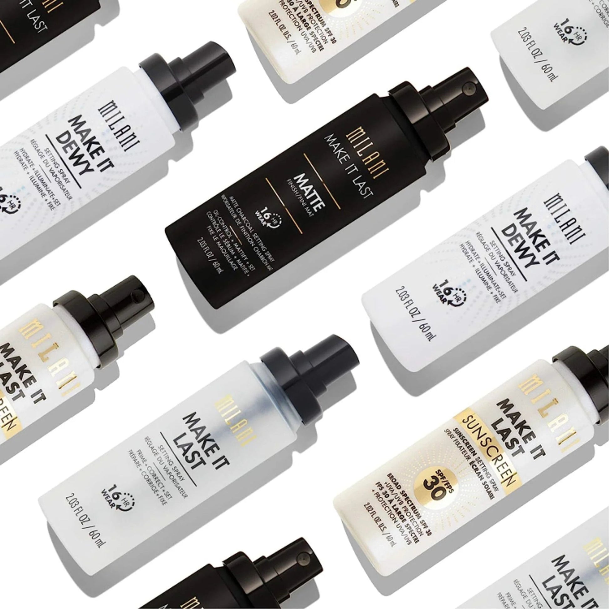 Milani Make It Last Matte Finish Setting Spray - Charcoal