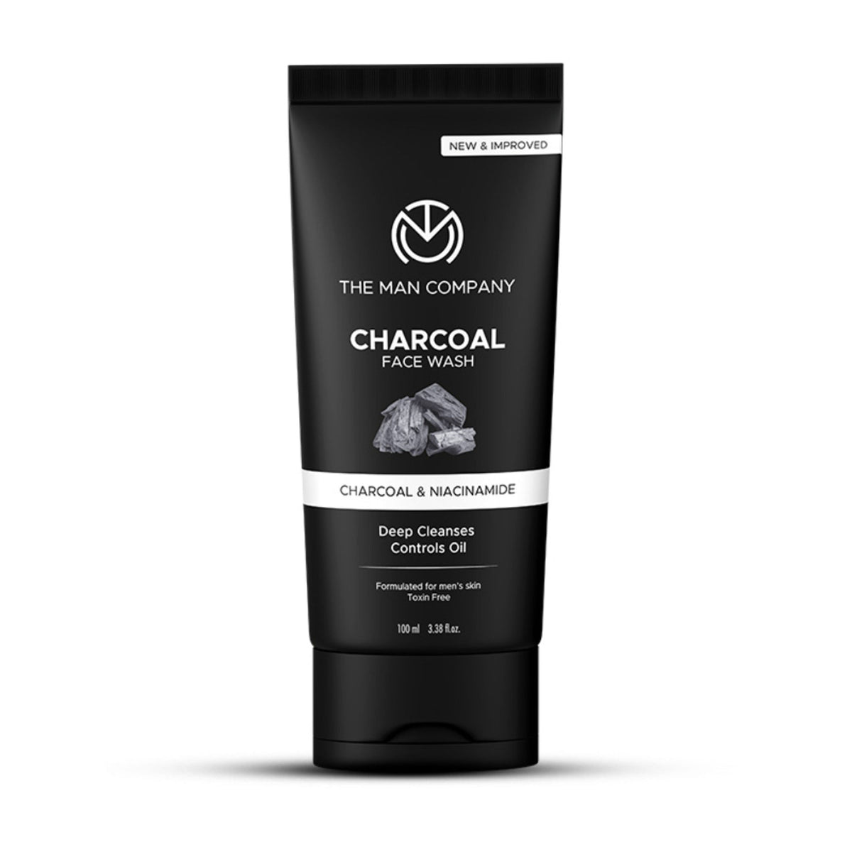 The Man Company Charcoal Face Wash For Men with Charcoal & Niacinamide