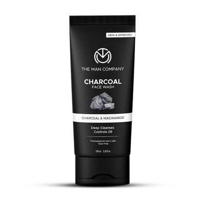 The Man Company Charcoal Face Wash For Men with Charcoal & Niacinamide