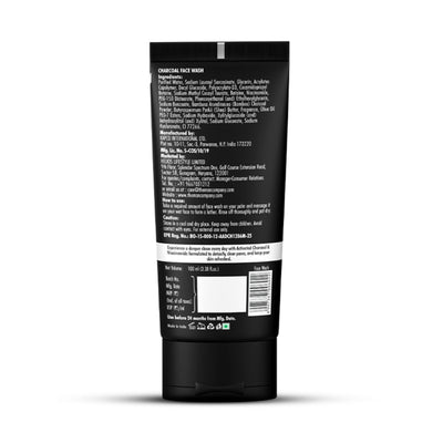 The Man Company Charcoal Face Wash For Men with Charcoal & Niacinamide