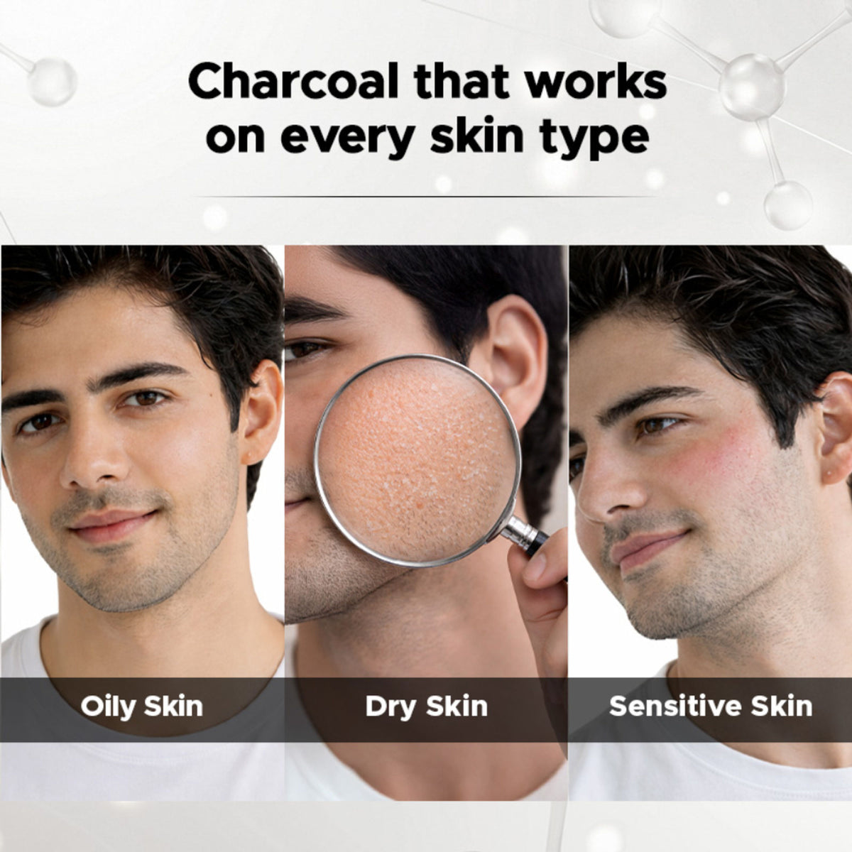 The Man Company Charcoal Face Wash For Men with Charcoal & Niacinamide