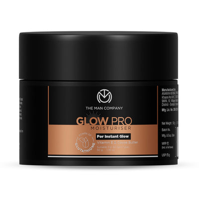 The Man Company Glow Pro Non-Sticky Daily Moisturizer for Instant Glow