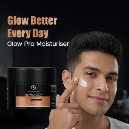 The Man Company Glow Pro Non-Sticky Daily Moisturizer for Instant Glow
