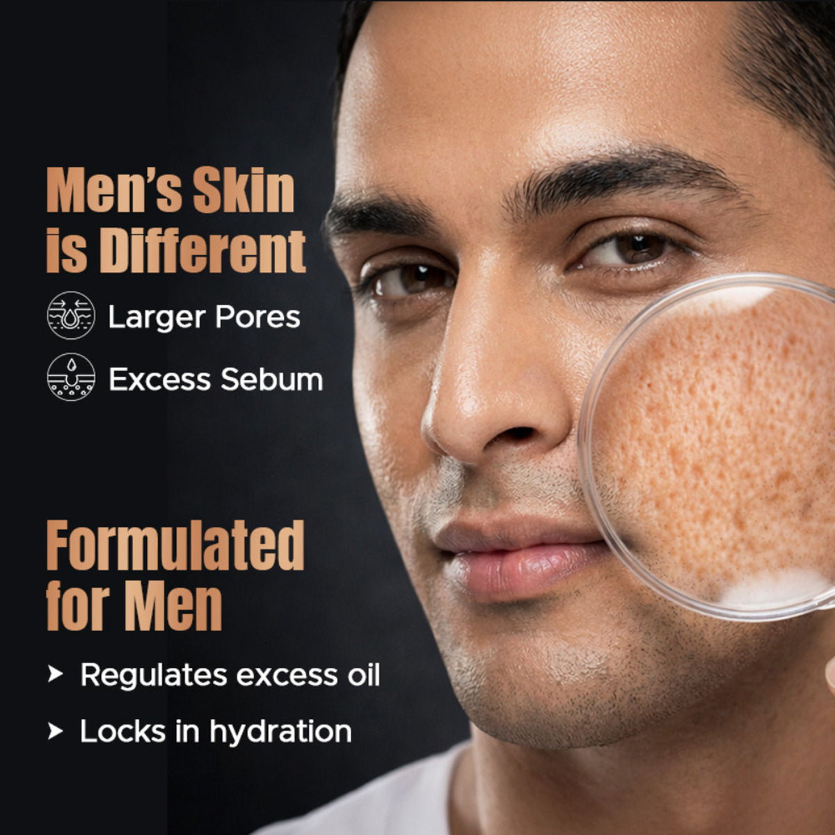 The Man Company Glow Pro Non-Sticky Daily Moisturizer for Instant Glow