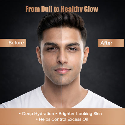 The Man Company Glow Pro Non-Sticky Daily Moisturizer for Instant Glow