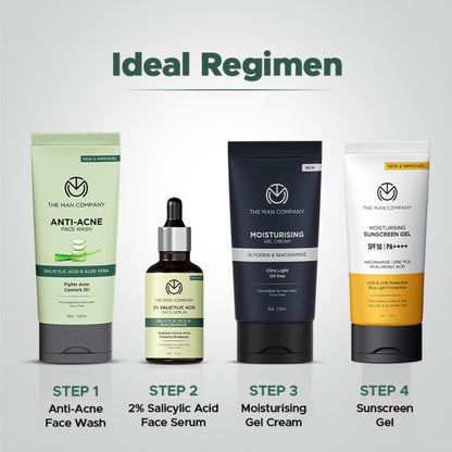 The Man Company 2% Salicylic Acid Face Serum For Man with Niacinamide
