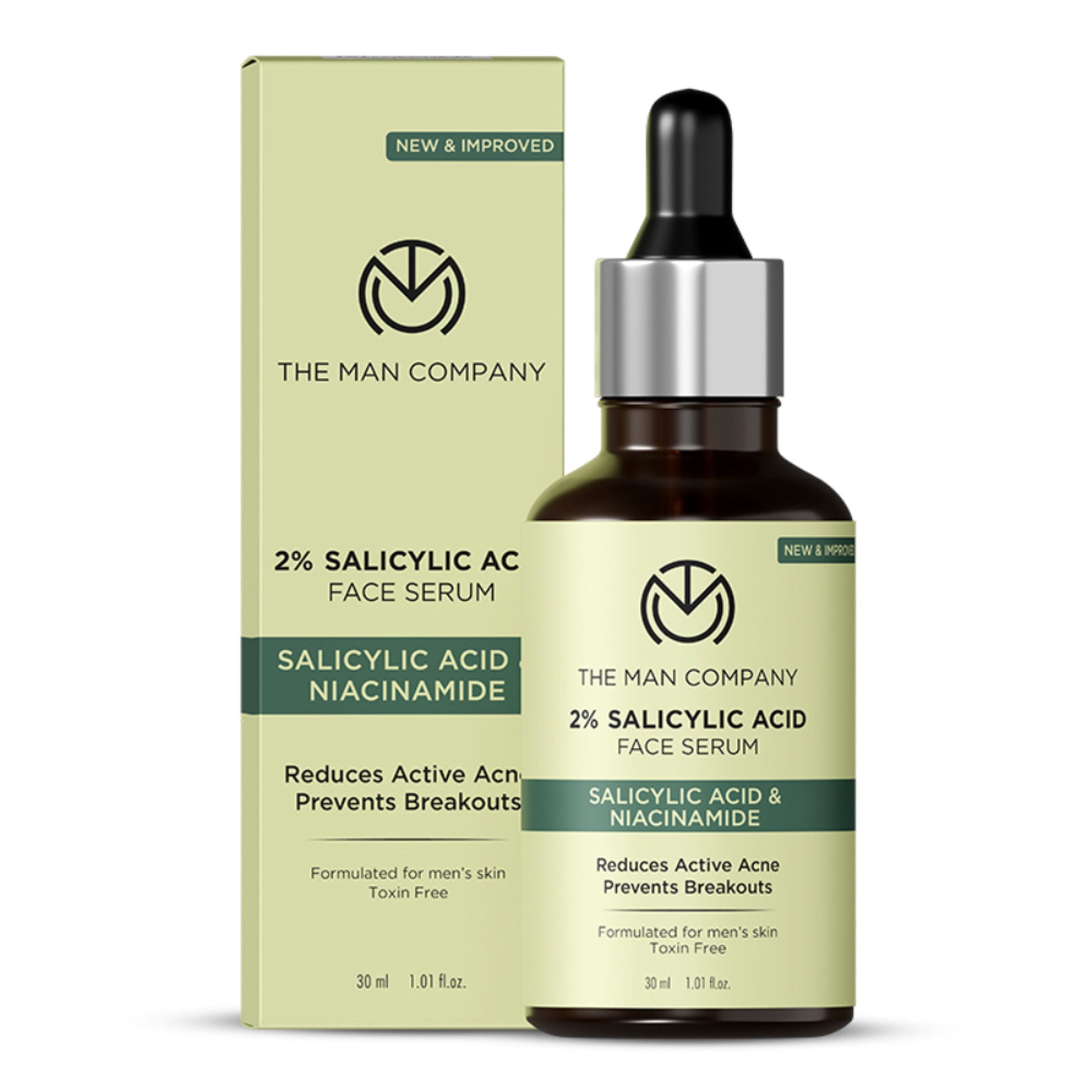 The Man Company 2% Salicylic Acid Face Serum For Man with Niacinamide