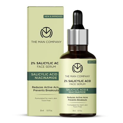 The Man Company 2% Salicylic Acid Face Serum For Man with Niacinamide