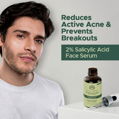 The Man Company 2% Salicylic Acid Face Serum For Man with Niacinamide