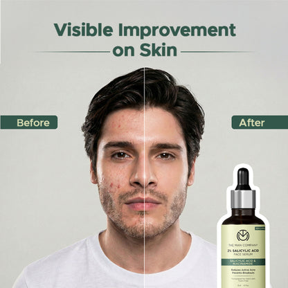 The Man Company 2% Salicylic Acid Face Serum For Man with Niacinamide
