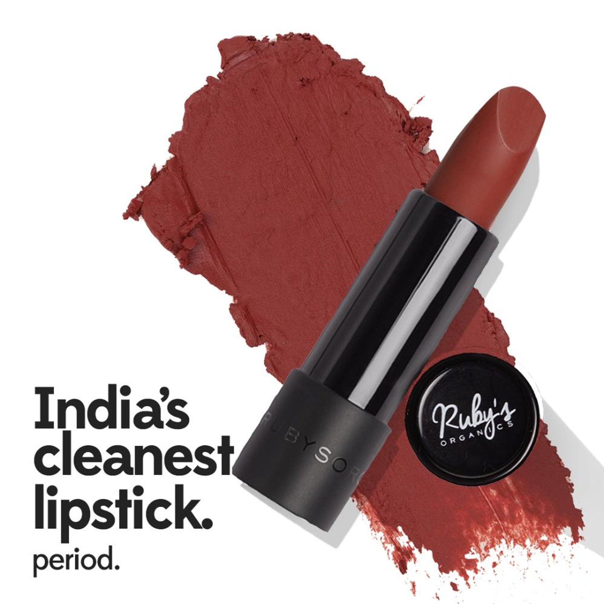 Ruby's Organics Lipstick - Mahogany