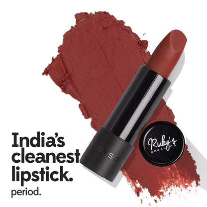 Ruby's Organics Lipstick - Mahogany
