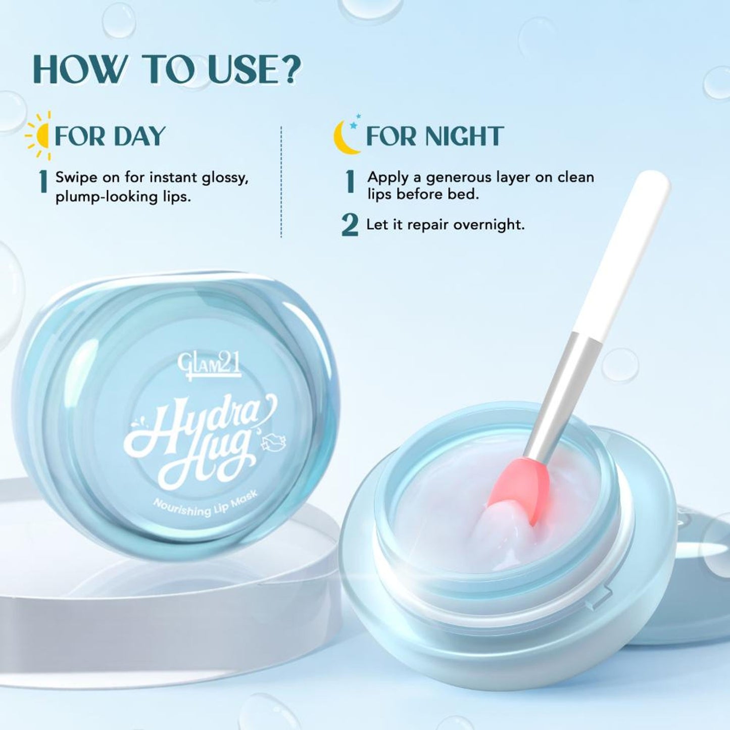 GLAM21 Hydra Hug Lip Mask Hydration