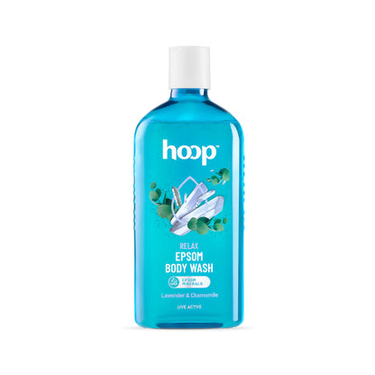 hoop Epsom Body Wash Epsom Salt Infused Shower Gel With Lavender Oil For Muscle Relaxing