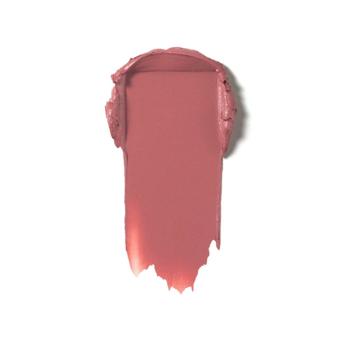 By Terry Rouge Opulent lipstick in 2.Bare Velvet, showing a sleek tube and the soft, nude lipstick shade in a close-up image.