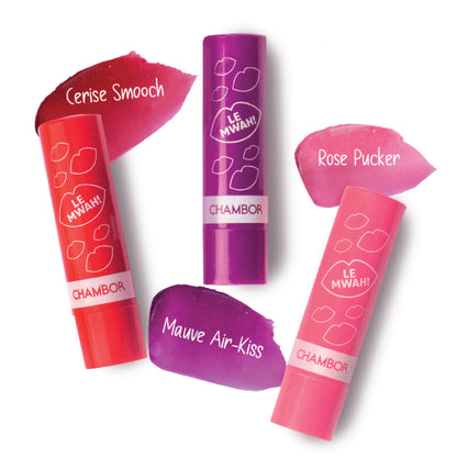 Chambor Le Mwah! Tinted Lip Balm - Cerise Smooch