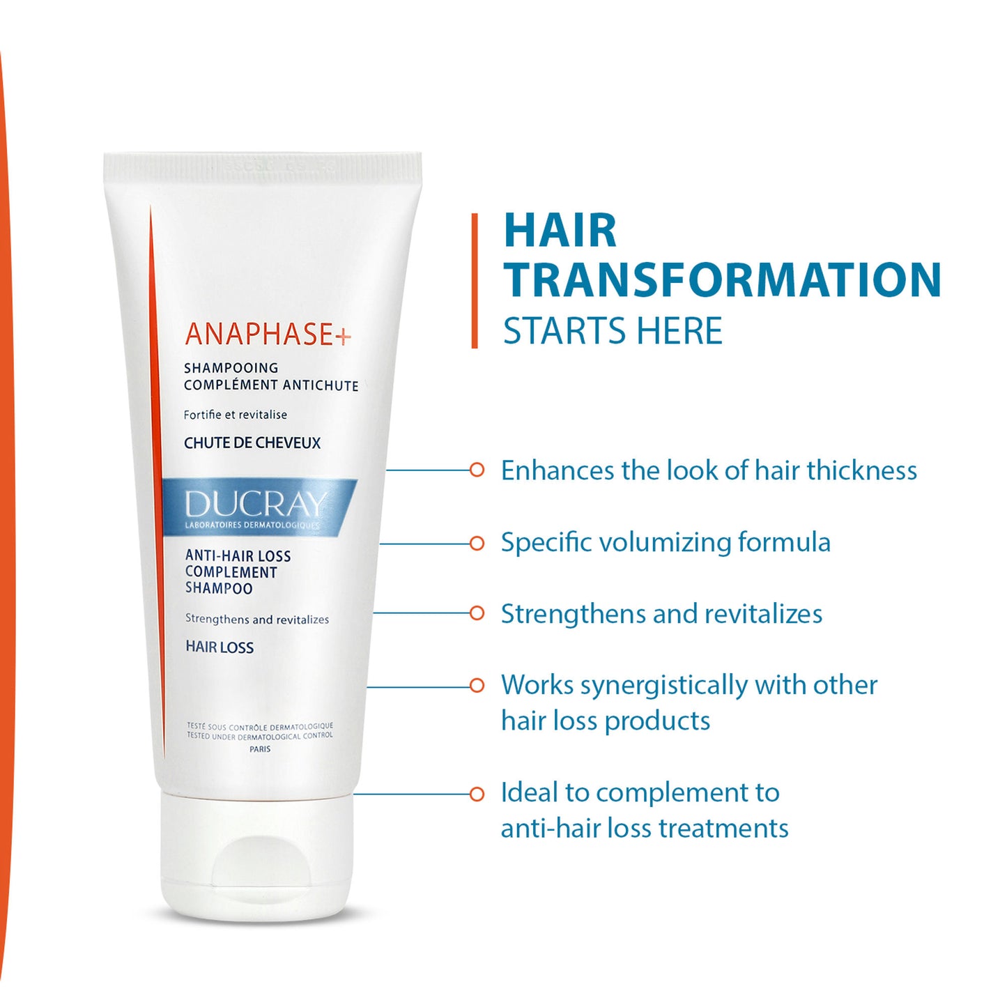 Ducray Anaphase+ Anti-Hair Loss Complement Shampoo