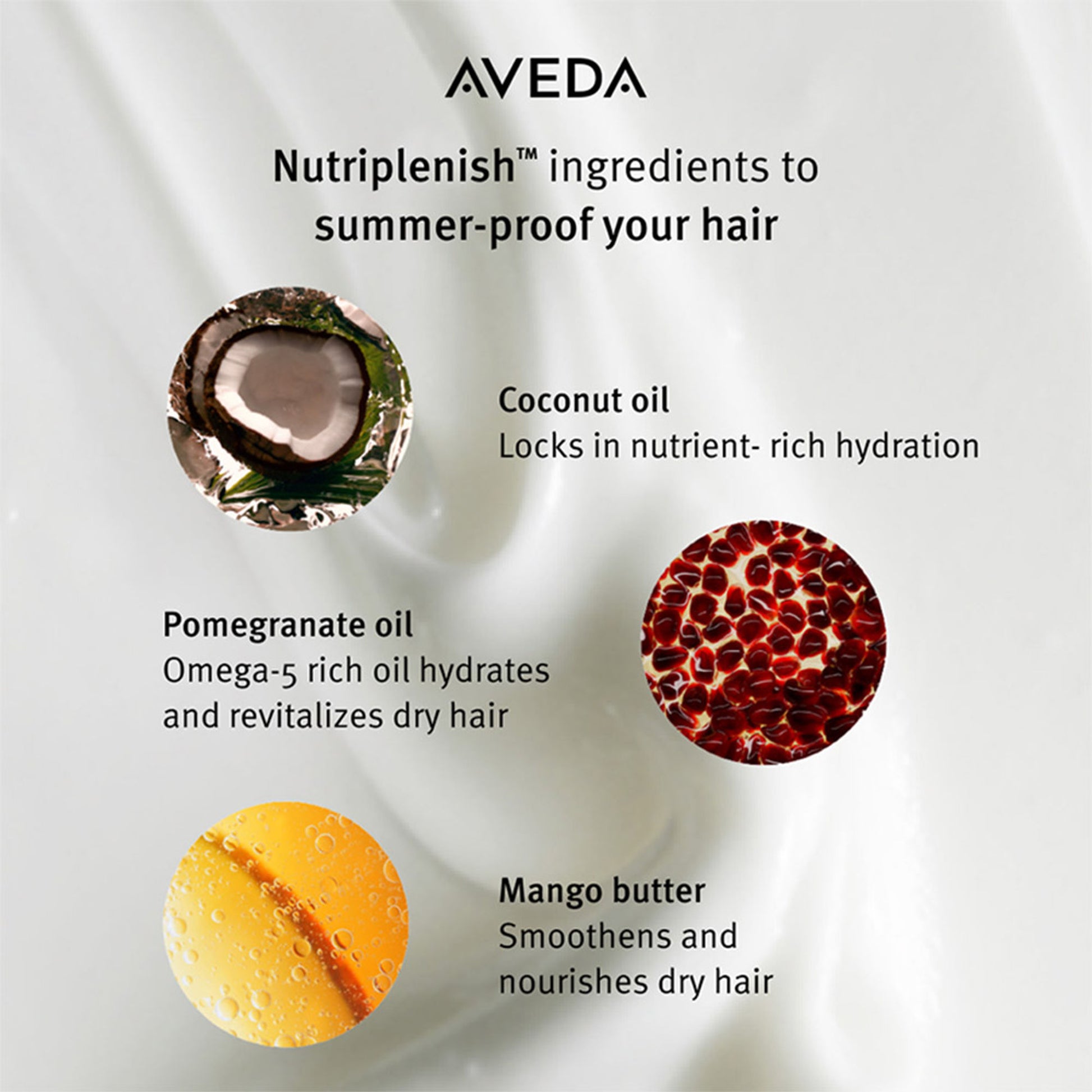 Aveda Nutriplenish Leave-In-Conditioner Spray for Dry & Frizzy Hair with Heat Protection Upto 230 C