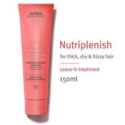 Aveda Nutriplenish Daily Moisturizing Leave-In Conditioner for Dry Hair with Heat Protection