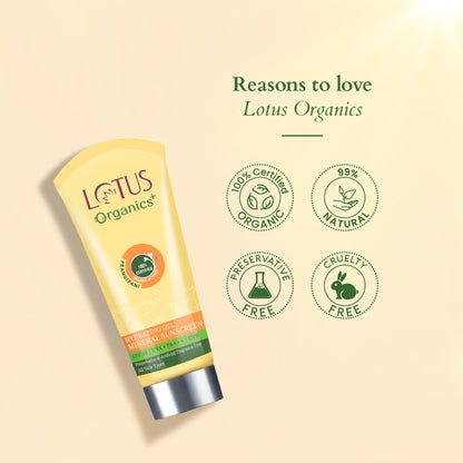 Lotus Organics Hydrating Gel Mineral Sunscreen SPF 30 PA +++