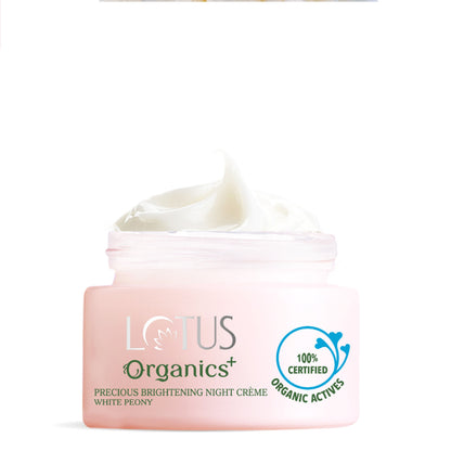 Lotus Organics+ Precious Brightening Night Creme