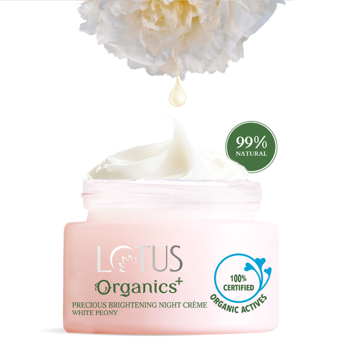 Lotus Organics+ Precious Brightening Night Creme