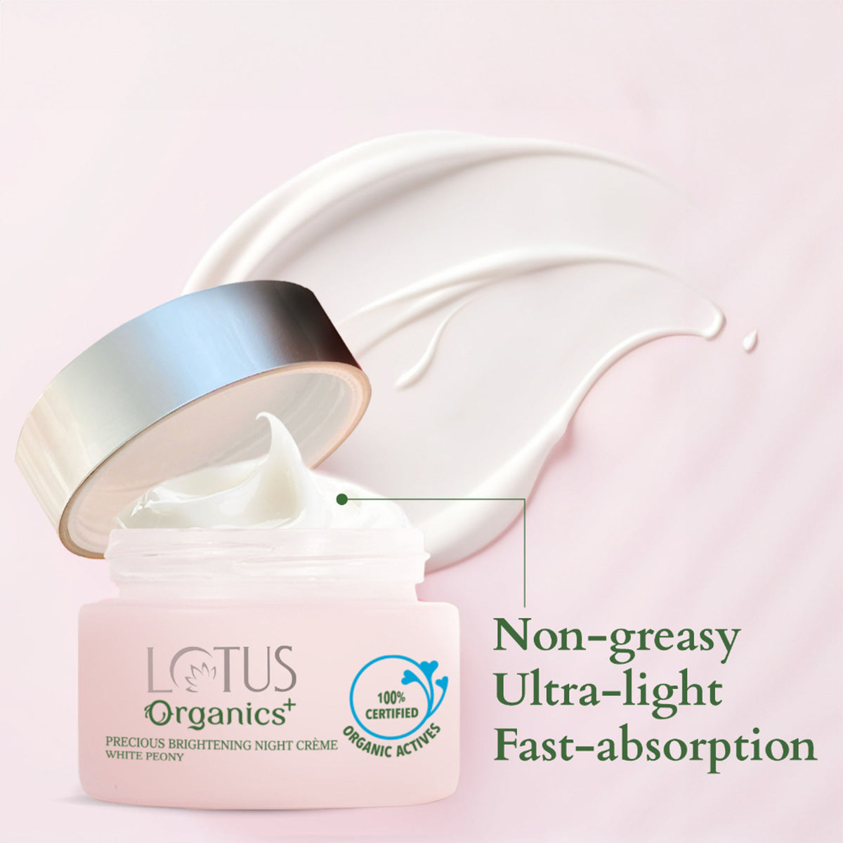 Lotus Organics+ Precious Brightening Night Creme