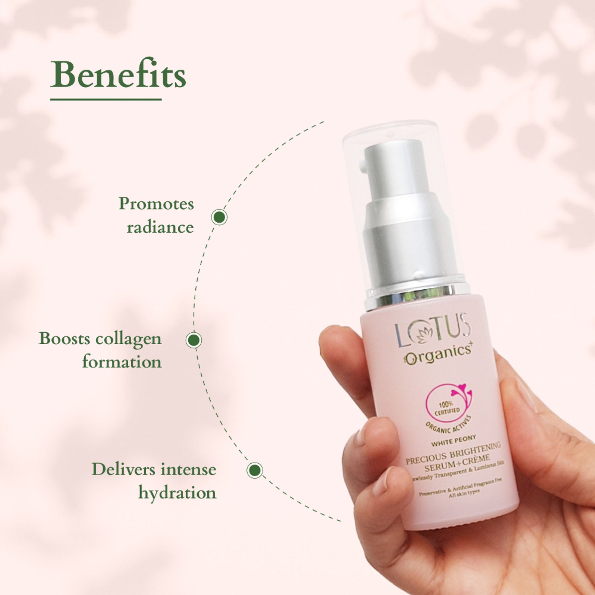 Lotus Organics Precious Brightening Serum + Creme