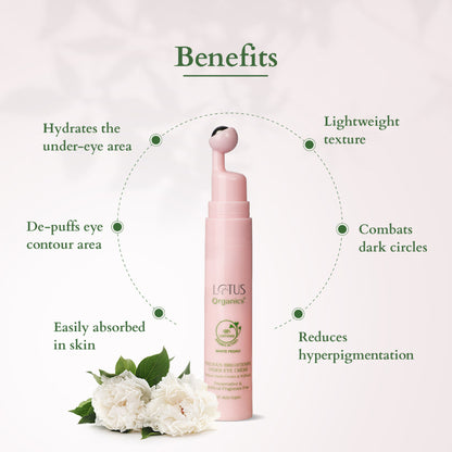 Lotus Organics + Precious Brightening Under Eye Creme