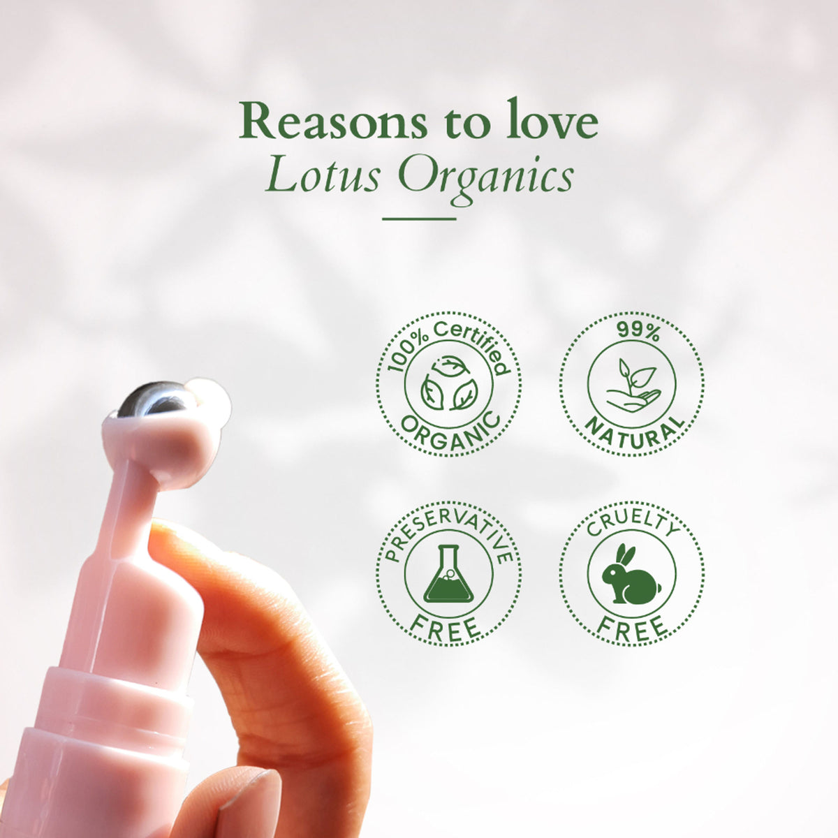 Lotus Organics + Precious Brightening Under Eye Creme