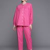 Dhiyona IE Regular Kantha Work Pure Cotton Shirt With Trousers