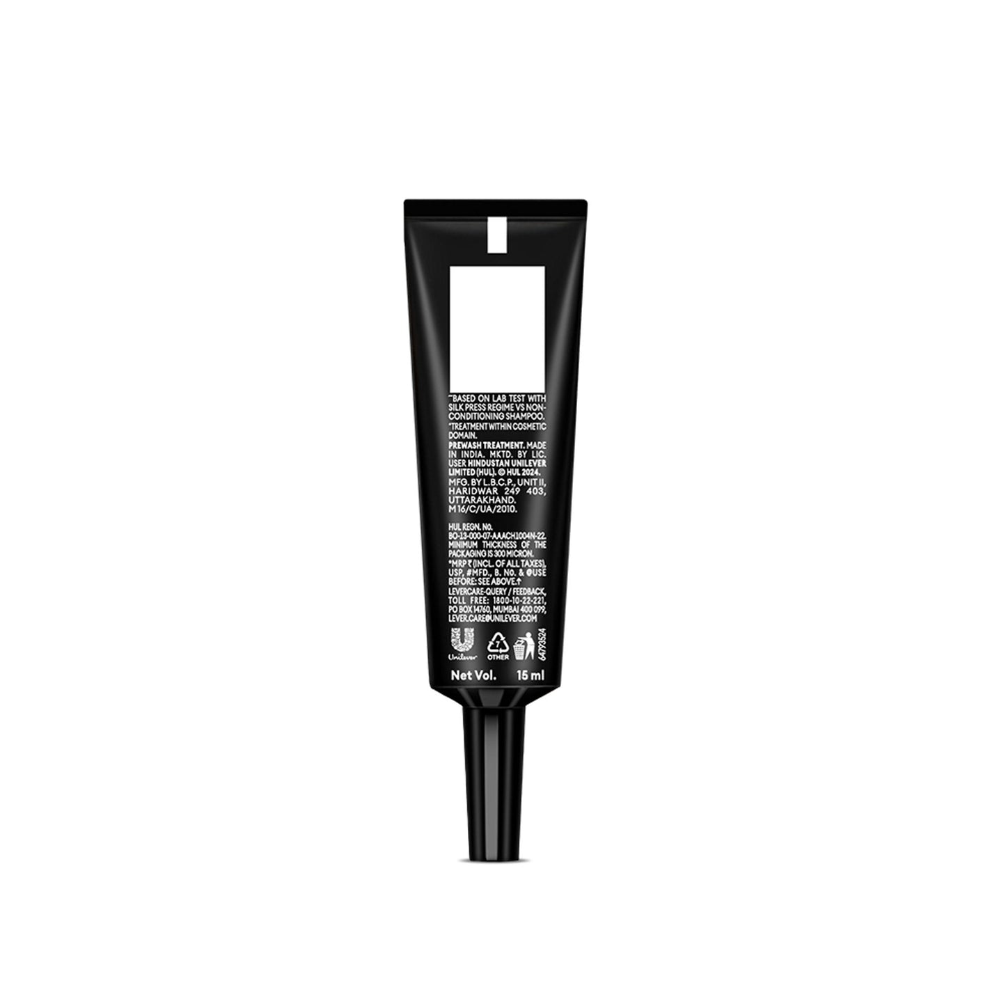 Tresemme Silk Press Pre-Wash Treatment Ampoules Hair Straightening Treatment with Amino Peptides