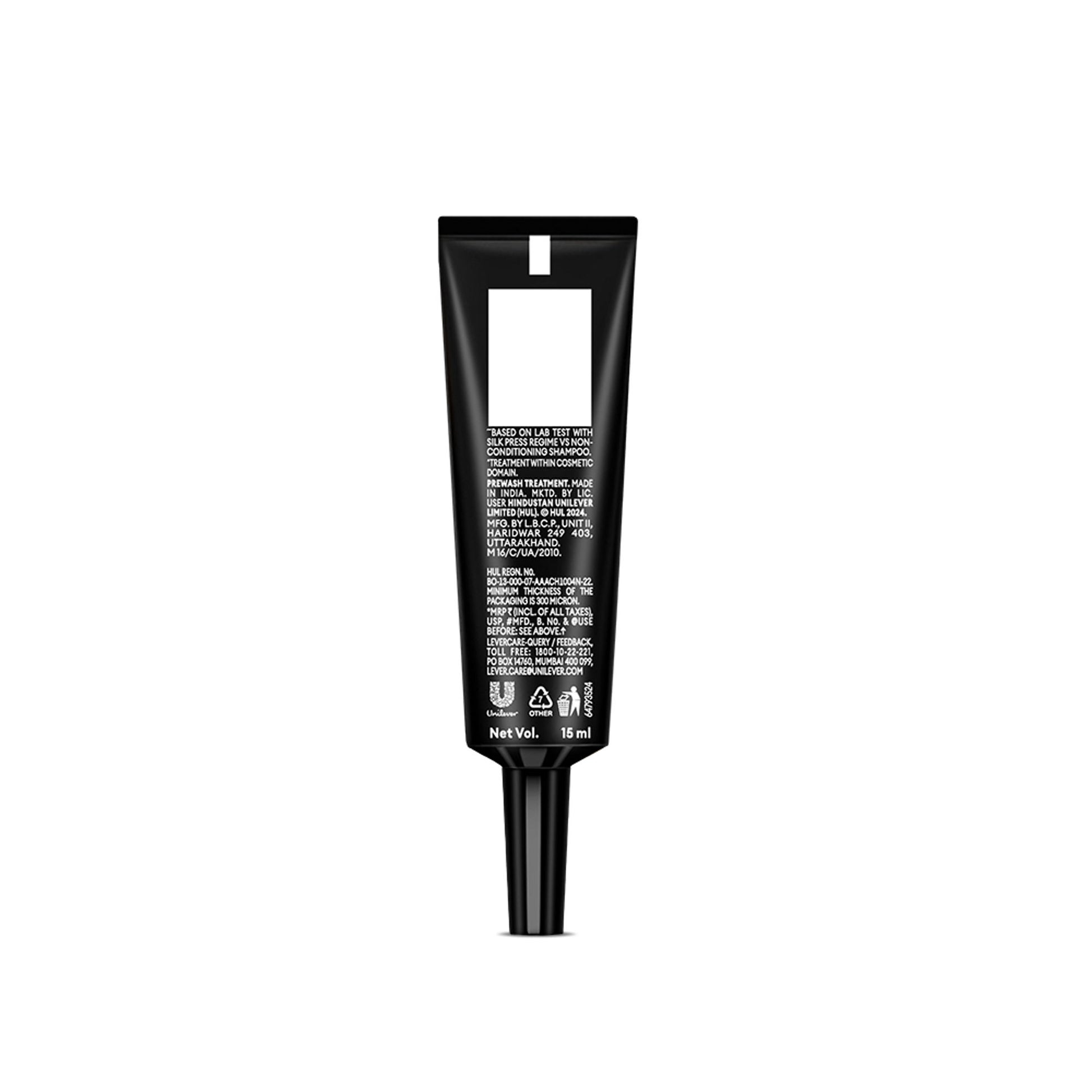 Tresemme Silk Press Pre-Wash Treatment Ampoules Hair Straightening Treatment with Amino Peptides