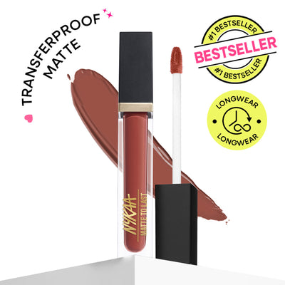 Nykaa Matte To Last ! Transferproof Liquid Lipstick - Madras Kaapi 05