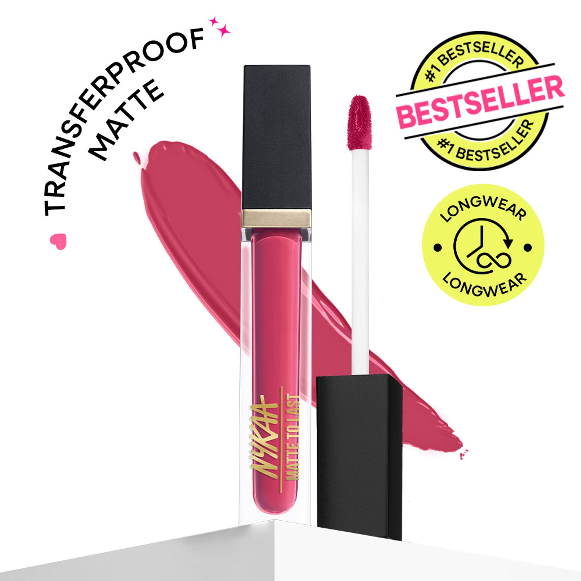 Nykaa Matte To Last ! Transferproof Liquid Lipstick - Dilli 07