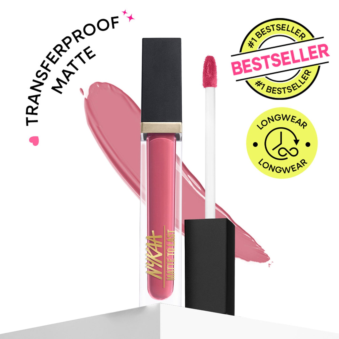 Nykaa Matte To Last ! Transferproof Liquid Lipstick - Le Pondy 15