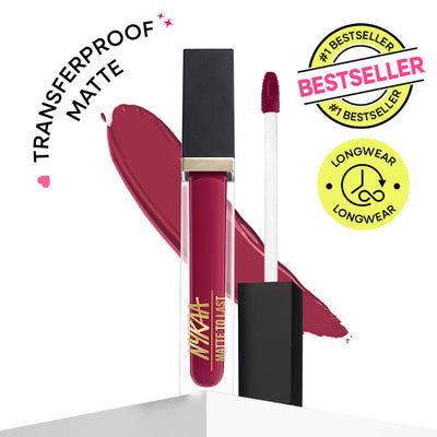 Nykaa Matte To Last ! Transferproof Liquid Lipstick - Rukmini 22