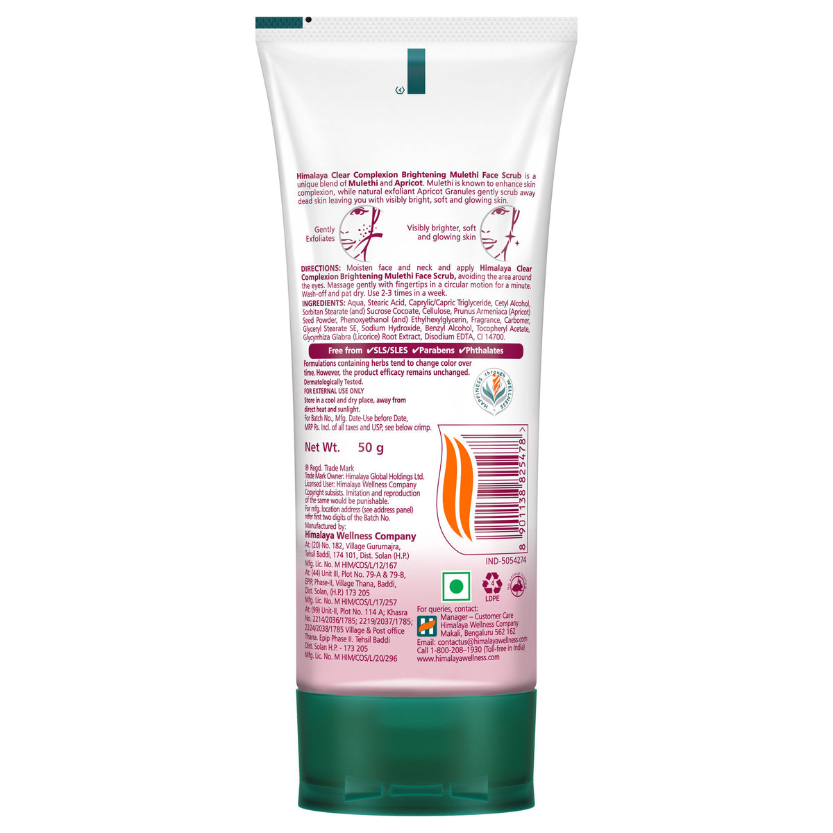 Himalaya Clear Complexion Whitening Face Scrub