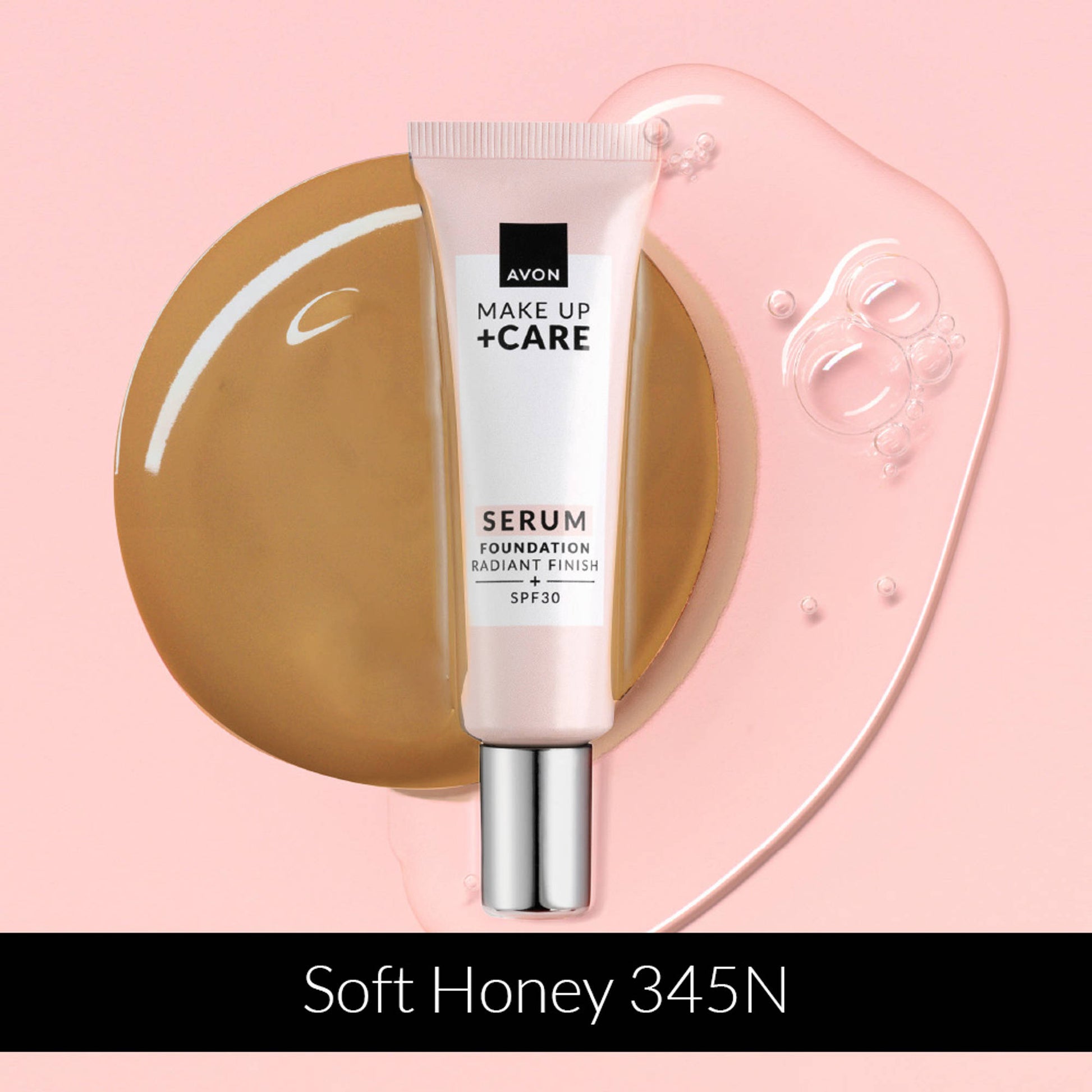 Avon Make Up+ Care Serum Foundation - Soft Honey