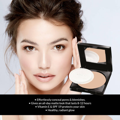 Avon Flawless True Matte Pressed Powder - Natural