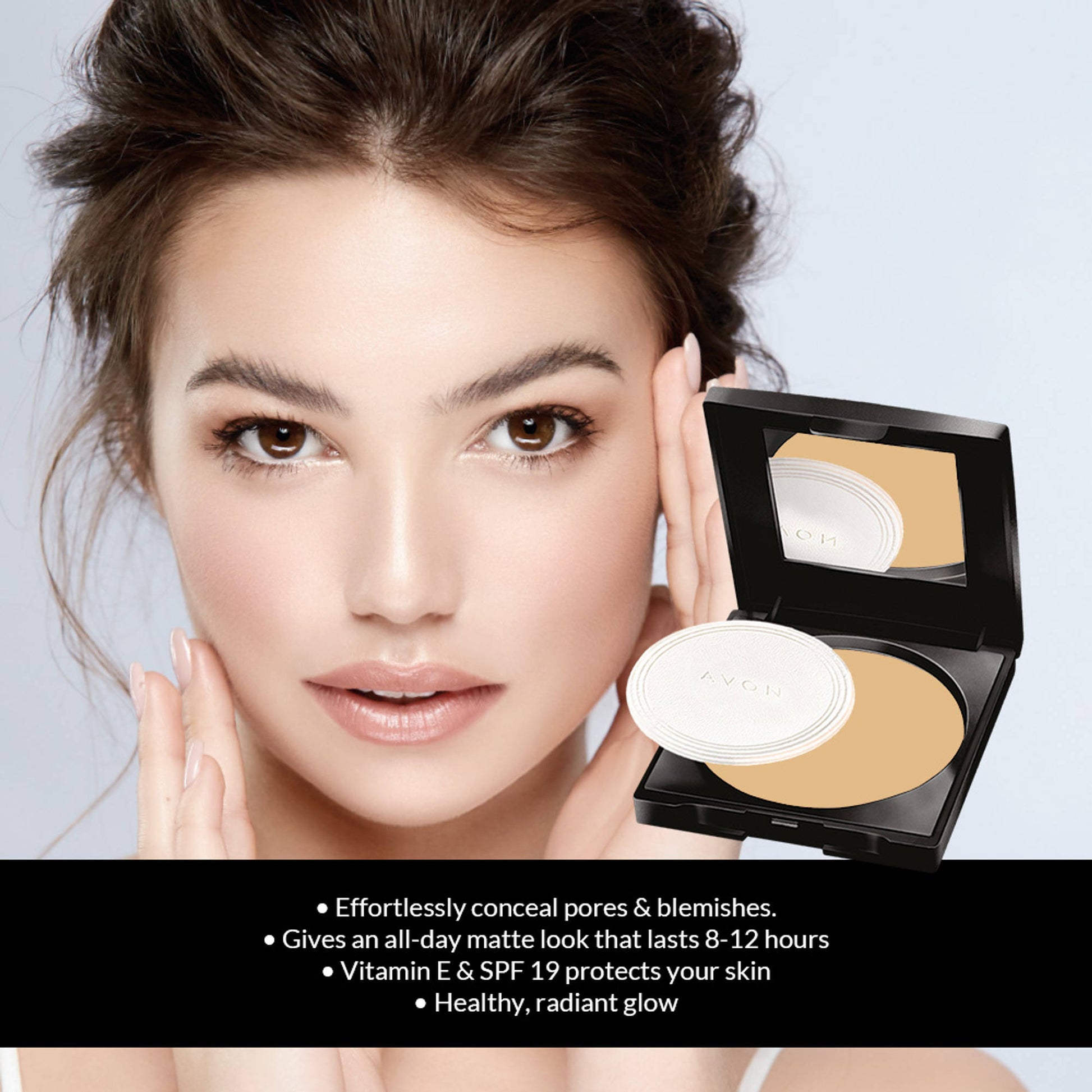 Avon Flawless True Matte Pressed Powder - Oriental