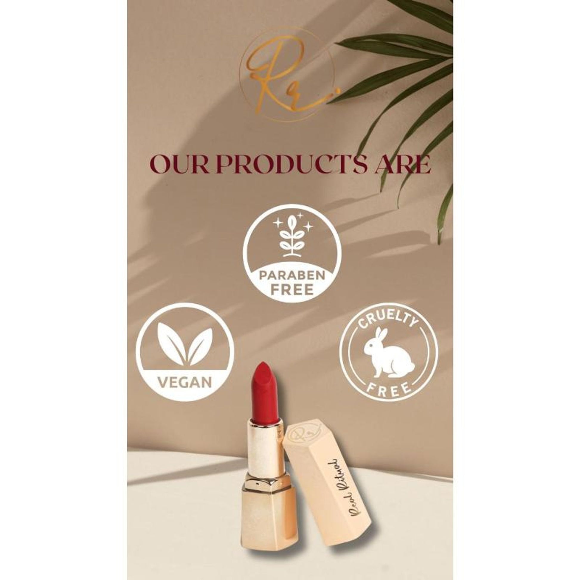 The Real Ritual Creme Matte Lipstick - 310 Hailey