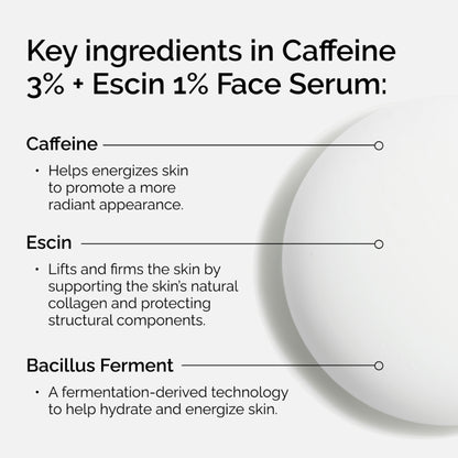 The Ordinary Caffeine 3% + Escin Face Serum