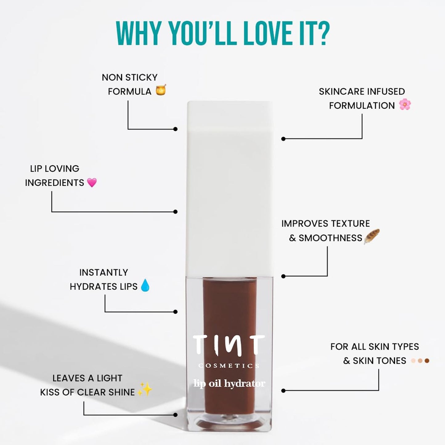 Tint Cosmetics Lip Oil Hydrator - Cherry