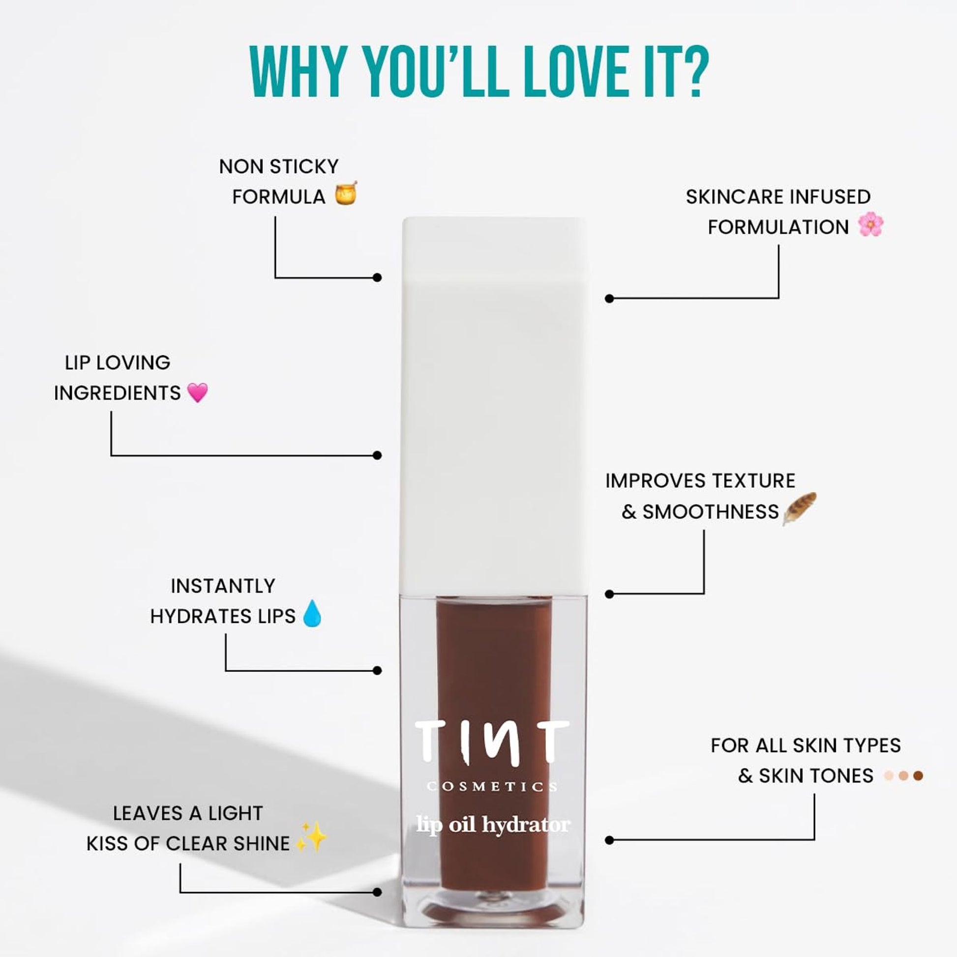 Tint Cosmetics Lip Oil Hydrator - Dawn