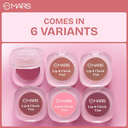 MARS Cosmetics Lip & Cheek Tint for Bold Pop Color - 05-Pastel Pink